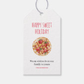Happy Sweet Holiday | kerstcadeaus Cadeaulabel (Voorkant)