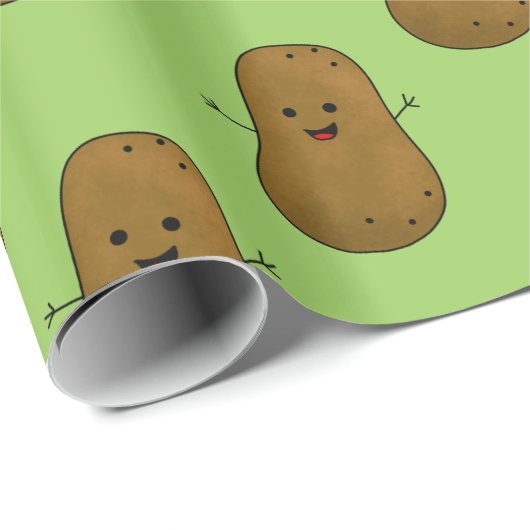 Happy Sweet Potato Cadeaupapier (Rol Hoek)