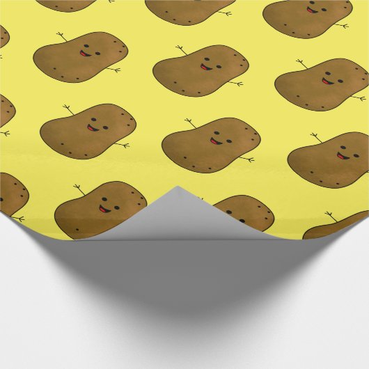 Happy Sweet Potato Cadeaupapier (Hoek)