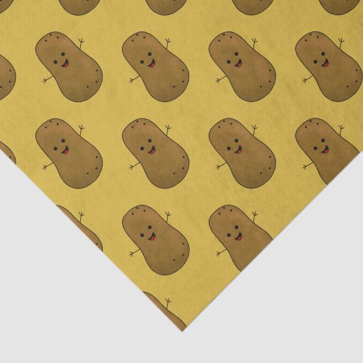 Happy Sweet Potato Tissuepapier (Detail)