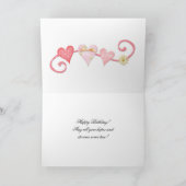 Happy Sweet Sixteen Daughter Kaart (Binnen)