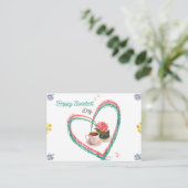 Happy Sweetest Day Informatiekaartje (Staand voorkant)