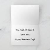 Happy Sweetest Day Kaart (Binnen)