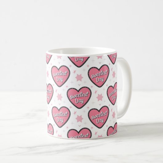 Happy Sweetest Day Koffiemok (Voorkant rechts)