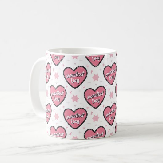 Happy Sweetest Day Koffiemok (Voorkant links)