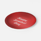 Happy Sweetest Day Papieren Bordje (Gekanteld)