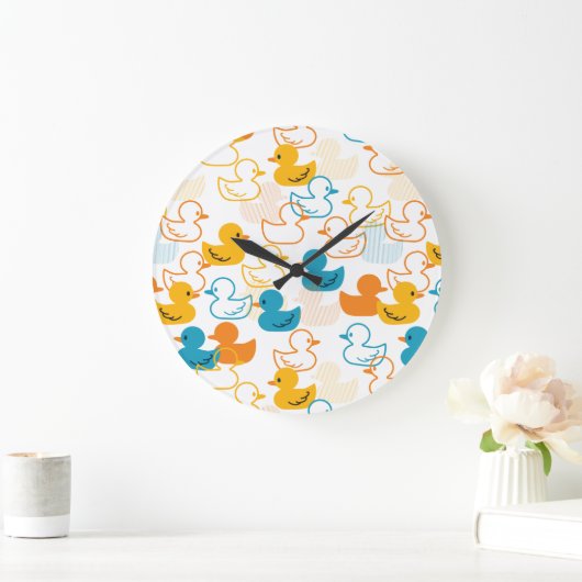 Happy Swimming a Paddling of Ducks Pattern II Grote Klok (Huis)