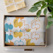 Happy Swimming a Paddling of Ducks Pattern II Tissuepapier (Geschenk)