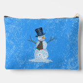 Happy Swirly Snowman Etui (Achterkant)
