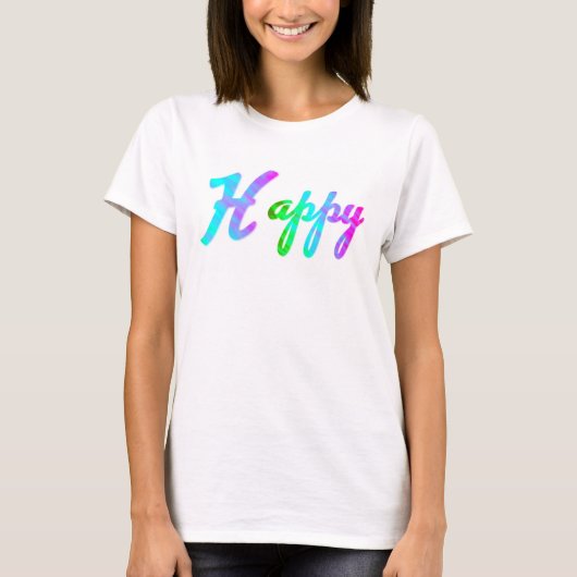 Happy T-shirt (Voorkant)