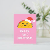 HAPPY TACO CHRISTMAS BRIEFKAART (Staand voorkant)