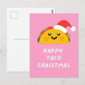 HAPPY TACO CHRISTMAS BRIEFKAART (Voorkant / Achterkant)