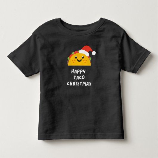 HAPPY TACO CHRISTMAS T-Shirt (Voorkant)
