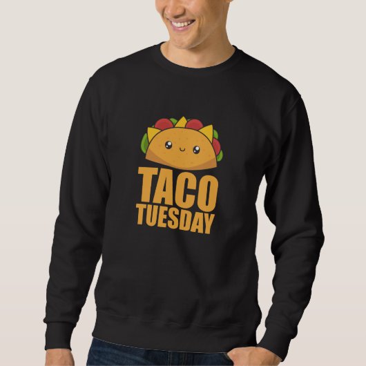 Happy Taco dinsdag - Mexicaans voedsel Trui (Voorkant)