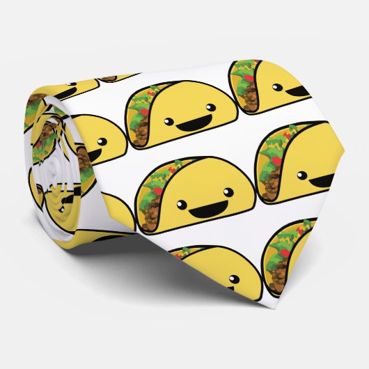 Happy Taco Stropdas (Opgerold)