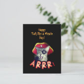 Happy Talk als een piratendag 9/19 Kaart (Staand voorkant)