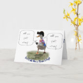 Happy "Talk as a Pirate" Day (spraakbel) Kaart (Gele Bloem)