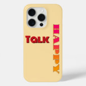 Happy Talk Beige Rainbow Case-Mate iPhone Case (Achterkant)
