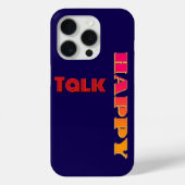 Happy Talk DK Blue Case-Mate iPhone Case (Achterkant)