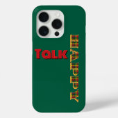 Happy Talk Green Case-Mate iPhone Case (Achterkant)