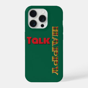 Happy Talk Green iPhone 15 Pro Case