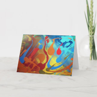 Happy Talk Wenskaart Kaart