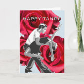 HAPPY TANGO-Wenskaart Kaart (Voorkant)