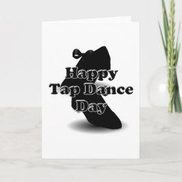 Happy Tap Dance Day Kaart