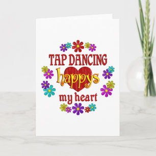 Happy Tap Dancing Kaart