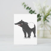 Happy Tapir Briefkaart (Staand voorkant)