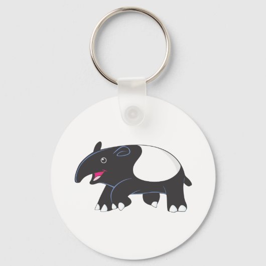 Happy Tapir Sleutelhanger (Voorkant)
