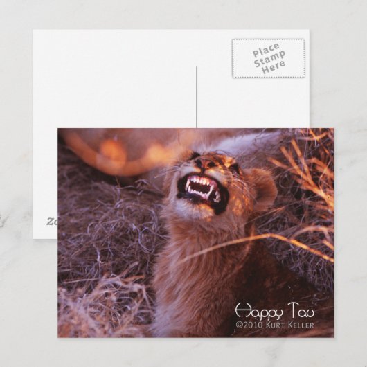 Happy Tau Briefkaart (Voorkant / Achterkant)