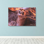 Happy Tau Canvas Afdruk (Insitu (Houten vloer))