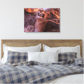 Happy Tau Canvas Afdruk (Insitu (Slaapkamer))