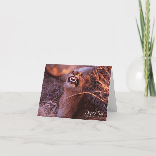 Happy Tau Kaart (Voorkant)