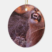 Happy Tau Keramisch Ornament (Links)