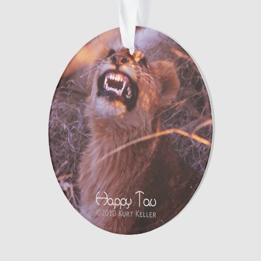 Happy Tau Ornament (voorkant)