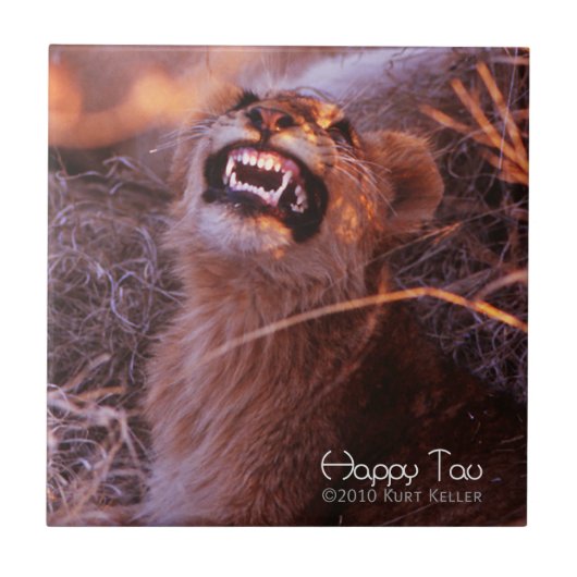 Happy Tau Tegeltje (Voorkant)