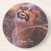 Happy Tau Zandsteen Onderzetter (Voorkant)