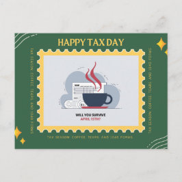 Happy Tax Day Briefkaart