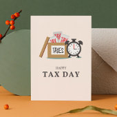 Happy Tax Day Briefkaart