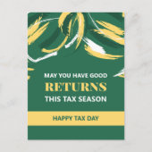 Happy Tax Day Briefkaart (Voorkant)