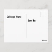 Happy tax day calculator met formulieren briefkaart (Achterkant)