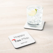 Happy TaxMas Drankjes Onderzetter (Rechterzijde)