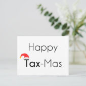 Happy TaxMas Feestdagenkaart (Staand voorkant)