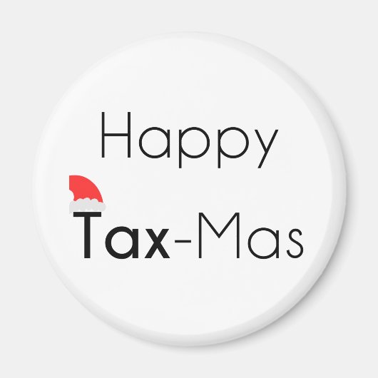 Happy TaxMas Magneet (Voorkant)