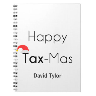 Happy TaxMas Notitieboek
