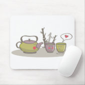 happy tea mousepad muismat (Met muis)
