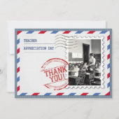 Happy Teacher Appreciation Day Custom Flat Kaart (Voorkant)