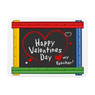 Happy Teacher Valentijnsdag! Magneet